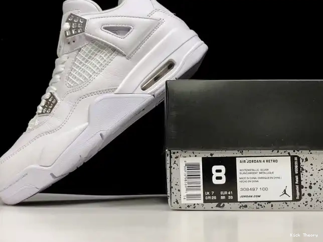 Kicktheory Money Retro Air Jordan 308497-100 Pure 4 0515